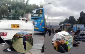 “Como estábamos nosotros, nos culparon”: dueño del carro que causó accidente con dos muertos niega que estuviera al volante