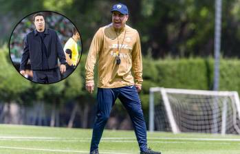 Efrain Juárez ya entrena al Pumas UNAM, equipo donde debutó como jugador. FOTOS: Pumas UNAM y EL COLOMBIANO