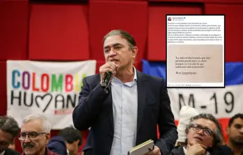 Gustavo Bolívar, cabeza visible del petrismo, ha criticado a Colombia Humana y al Pacto Histórico a la hora de elegir a sus precandidatos de cara a las elecciones del 2026. FOTOS: Colprensa y captura cuenta de X @GustavoBolivar