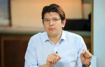 Miguel Uribe Turbay era senador y precandidato del Centro Democrático cuando le dispararon en Bogotá, en junio de 2025. Foto: Camilo Suárez.
