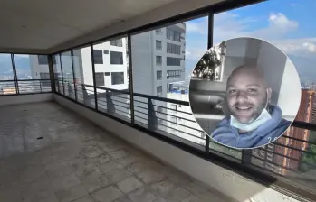 El apartamento tiene una terraza inmensa en su segundo piso desde donde se divisa buena parte de El Poblado. FOTO: CORTESÍA SAE/CARACOL