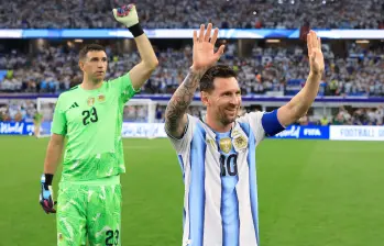 Lionel Messi, uno de los mejores jugadores en la historia del fútbol. FOTO: @Argentina