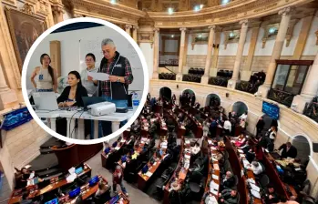 Aunque el Pacto Histórico lidera en escaños, el mapa definitivo del Congreso sigue en construcción en medio de demoras y controversias. FOTO: EL COLOMBIANO-CORTESÍA CNE