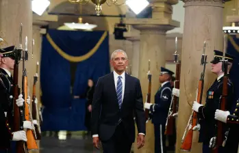 El expresidente de Estados Unidos, Barack Obama habló al respecto de las nuevas políticas de Trump y el despliegue de la Guardia Nacional en otras ciudades. Imagen: AFP. 