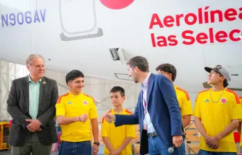 Avianca será la aerolínea oficial de la Selección Colombia en el Mundial 2026. FOTO: Cortesía Avianca 