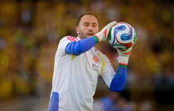 El arquero antioqueño David Ospina, de 37 años, es uno de los jugadores más veteranos que lleva la Selección Colombia al Mundial 2026. Foto: Colprensa
