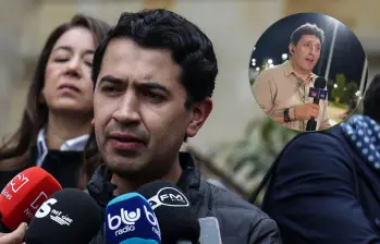 Exconcejal Daniel Briceño denuncia supuesta extorsión del subgerente de RTVC, Luis Alfredo Hernández. Foto: Colprensa y redes sociales.