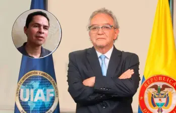 Izquierda Lemus, a la derecha Guarín. FOTOS: CORTESÍA/ PRESIDENCIA