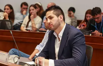 Juan David Duque fue uno de los “quemados” en las elecciones legislativas de marzo de 2026. FOTO: MANUEL SALDARRIAGA