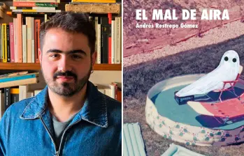 Andrés Restrepo Gómez es el autor de Mal de Aira, la novela ganadora del Tigre Juan. FOTO cortesía.