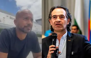 Hombre que amenazó de muerte a Federico Gutiérrez fue condenado a prisión. FOTOS: CORTESÍA Y EL COLOMBIANO