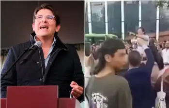 Las autoridades, especialmente la Fiscalía General de la Nación, continúan investigando cada pista que lleve a dar con la identidad y paradero del líder que orquestó el ataque contra Miguel Uribe en Bogotá. FOTO: COLPRENSA Y CAPTURA DE VIDEO REDES SOCIALES
