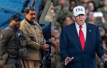 Tras la captura de Nicolás Maduro, queda el interrogante si Donald Trump autorizó el uso de un arma sónica para emplearse en el bombardeo del pasado 3 de enero. Fotos: GC Images y Getty Images
