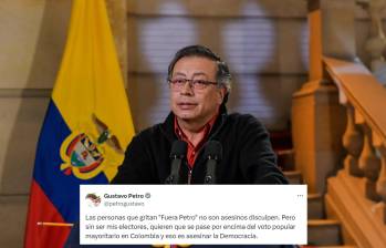 Gustavo Petro ofreció disculpas públicas en su cuenta de X. FOTO CORTESÍA PRESIDENCIA