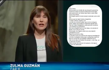 Zulma Guzmán se defiende desde Argentina: “Me acusan porque tuve una relación clandestina con el papá de una de las niñas”