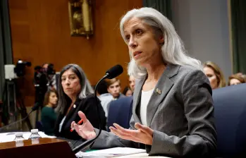 Susan Monarez fue despedida de su cargo como directora de los Centros de Prevención y Control de Enfermedades por parte del secretario de Salud, Robert F. Kennedy Jr. Foto: Getty Images