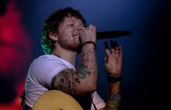 Ed Sheeran regresa a Bogotá con su gira ‘Loop Tour’ en uno de los conciertos más esperados del año en Colombia. FOTO: Colprensa. 