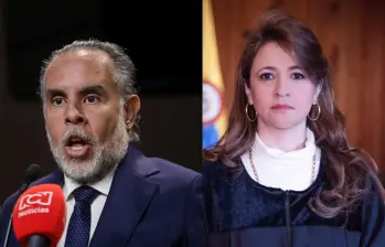 El ministro de Interior Armando Benedetti lanzó duros ataques a la magistrada Cristina Lombana. Foto: Colprensa 