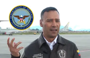 El ministro Pedro Sánchez se reunirá con funcionarios americanos del Departamento de Defensa, el Senado y la Casa Blanca. Foto: Captura de video MinDefensa @mindefensa