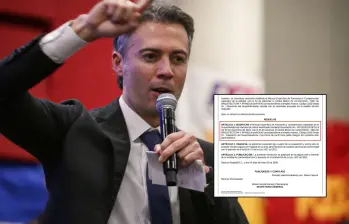 El nombramiento del exalcalde de Medellín como superintendente de salud ha estado lleno de cuestionamientos. Foto: Colprensa/ redes sociales