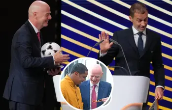 La iniciativa surge tras los errores asumidos por la propia FIFA durante el reciente Mundial y ha tomado impulso con la postura tajante de Aleksander Ceferin. FOTO: AFP y redes sociales @samueletoo