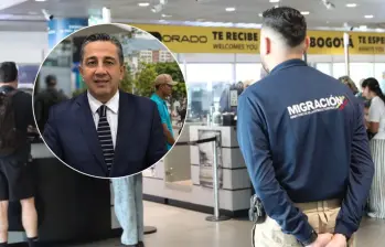 El coronel retirado José Luis Castañeda fue nombrado director de Migración Colombia. Fotos: Colprensa y tomada de X @NoticiasDCesar