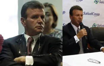 Carlos Palacino, expresidente de la extinta SaludCoop, deberá pagar 15 años y 8 meses de prisión. Fotos: Colprensa