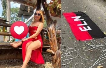 Anyi Jácome desapareció desde el 17 de agosto. Tras un mes del hecho, el ELN confirmó que la joven de 27 años es una de las secuestradas junto a tres patrulleros de la Dijín. FOTOS: Redes sociales y Colprensa