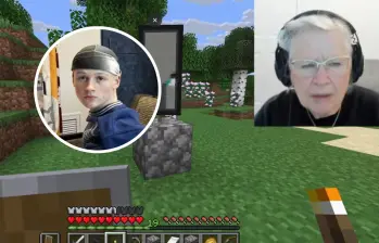 A través de su canal de YouTube, Sue empezó a compartir videos sobre sus aventuras en el mundo virtual de Minecraft con el fin de recaudar dinero. FOTO: Redes sociales y captura de video YouTube GrammaCrackers