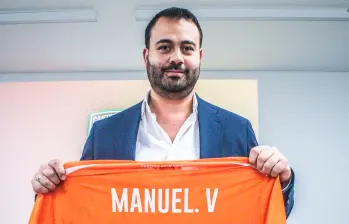 Manuel Valero, nuevo presidente del Envigado Fútbol Club. FOTO: X EnvigadoFC