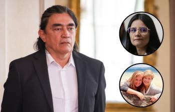 El exsenador del Pacto Histórico Gustavo Bolívar se refirió a las explosivas entrevistas dadas por la exdirectora del Dapre Angie Rodríguez (Arriba) y la examiga de la exprimera dama Verónica Alcocer, Eva Ferrer. Fotos: Colprensa.