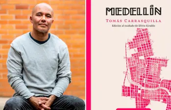 El profesor Efrén Giraldo estuvo al frente de la edición de Medellín, de Tomás Carrasquilla. Foto: EL COLOMBIANO.