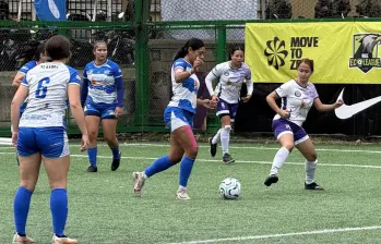 Las talentosas mujeres de Medellín se tomaron la Unidad Deportiva de Belén para jugar en rechazo a la violencia contra ellas y en conciencia por el medio ambiente. FOTO: El Colombiano