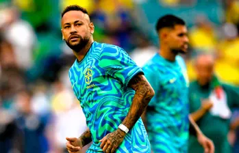 El futbolista brasileño Neymar, de 34 años, es una de las grandes figuras de Brasil. Foto: tomada del x de @FifaWorldCup
