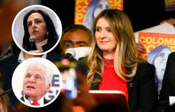 Para la elección de Valencia el Centro Democrático contrató a CADEM para una encuesta nacional web y a Panel Ciudadano, que consultó a 5.000 militantes. Tanto Cabal como Uribe Londoño pidieron transparencia en el proceso. FOTO: COLPRENSA