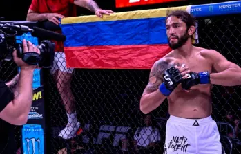 Javier Blair Reyes tendrá su segunda pelea en UFC. Ganó la primera. FOTO: Insatgram javier_blair_ufcfigther