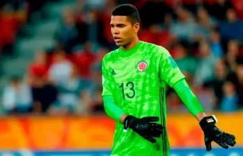 El arquero Kevin Mier, que juega en el Cruz Azul de la Liga mexicana, fue el guardameta titular en los duelos ante Perú y Argentina de julio pasado. FOTO: GETTY