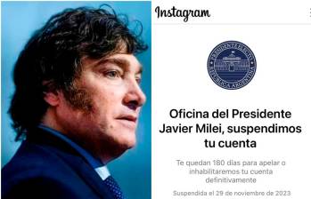 Milei asumirá la presidencia de Argentina el próximo 10 de diciembre. FOTOS: Tomada de X (antes Twitter) @agustinromm y Getty