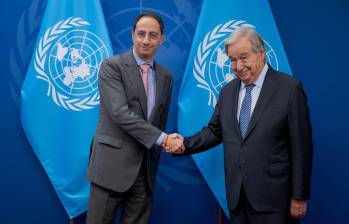 El vicepresidente llegó hasta Nueva York para adelantar una agenda internacional en varios frentes. Foto: Vicepresidencia