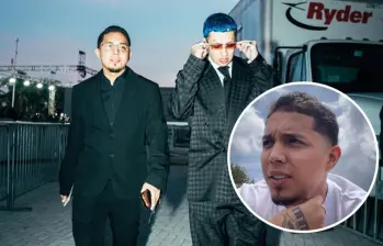 Dímelo Jara, mánager de Blessd, habló en sus redes sobre la participación de uno de sus vehículos en un siniestro que dejó a un ciclista lesionado. Fotos: Instagram @dimelojara