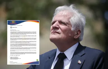  Miguel Uribe Londoño vuelve a la contienda presidencial con el aval del partido Demócrata Colombiano. Foto: Colprensa/Partido Demócrata Colombiano.