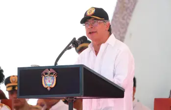 El presidente Gustavo Petro reportó un crecimiento en popularidad de 7 puntos respecto a la última medición de Invamer. FOTO CORTESÍA