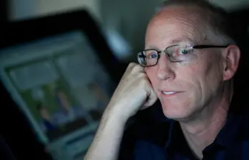 El dibujante Scott Adams murió a los 68 años debido a una enfermedad. FOTO: Getty