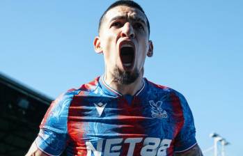 Daniel Muñoz fue elegido, según Sofascore como el jugador más influyente de la Premier League durante este último tiempo. FOTO: Tomada de redes sociales Crystal Palace