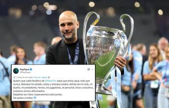 Josep Guardiola se pronunció tras el veredicto de la Premier League que declaró al club Manchester City culpable de varios cargos asociados a infracciones financieras entre 2009 y 2018. Foto: @PepTeam