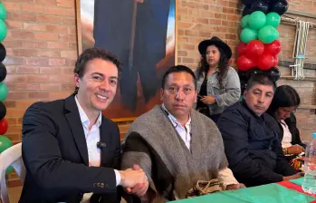 Quintero recibió el aval tras una reunión con la colectividad en Pasto. FOTO: CORTESÍA.