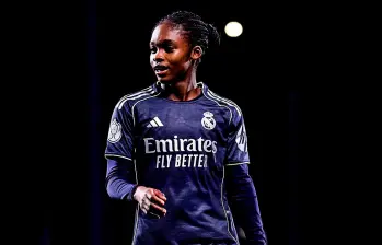 Linda Caicedo anotó sus primeros goles en esta temporada de la Liga femenina de España. Foto: tomada del x de @RealMadridfem