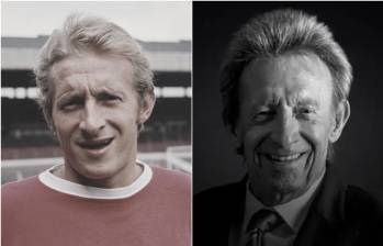 Denis Law marcó 237 goles en 404 partidos en los 11 años que pasó en el Manchester United, hasta 1973. FOTO: UEFA Y MANCHESTER UNITED