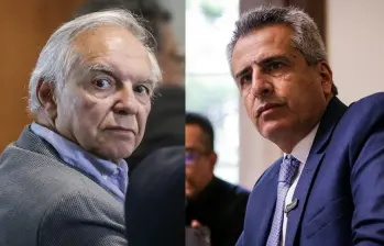 Exministros Ricardo Bonilla y Luis Fernando Velasco, implicados en corrupción. Foto: Colprensa y captura de video