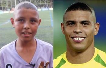 Alejandro Suárez es uno de los jóvenes participantes del Babyfútbol del Festival de Festivales 2025. FOTO: CAPTURA VIDEO LOS PAISITAS Y GETTY